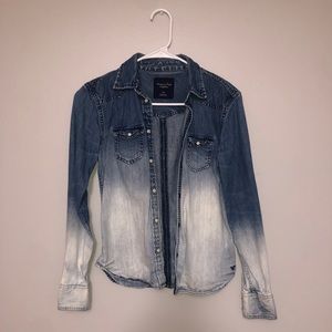 AMERICAN EAGLE denim flannel